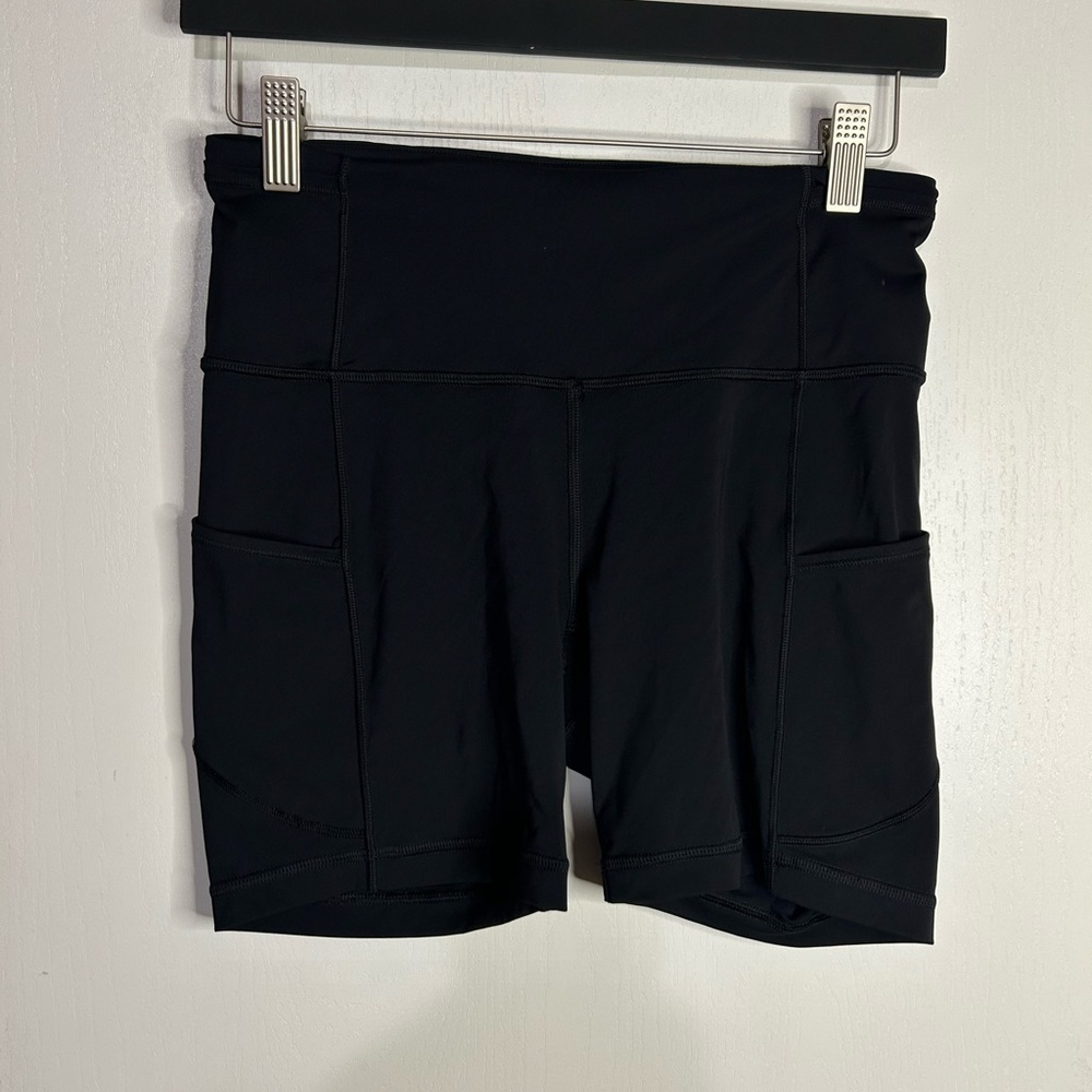 Lululemon High Rise Biker shorts